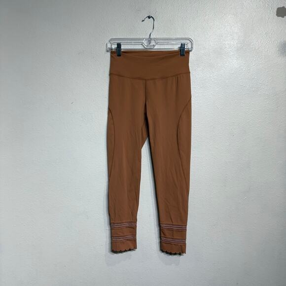 Free People Movement Beige Leggings Sz S - Picture 1 of 11